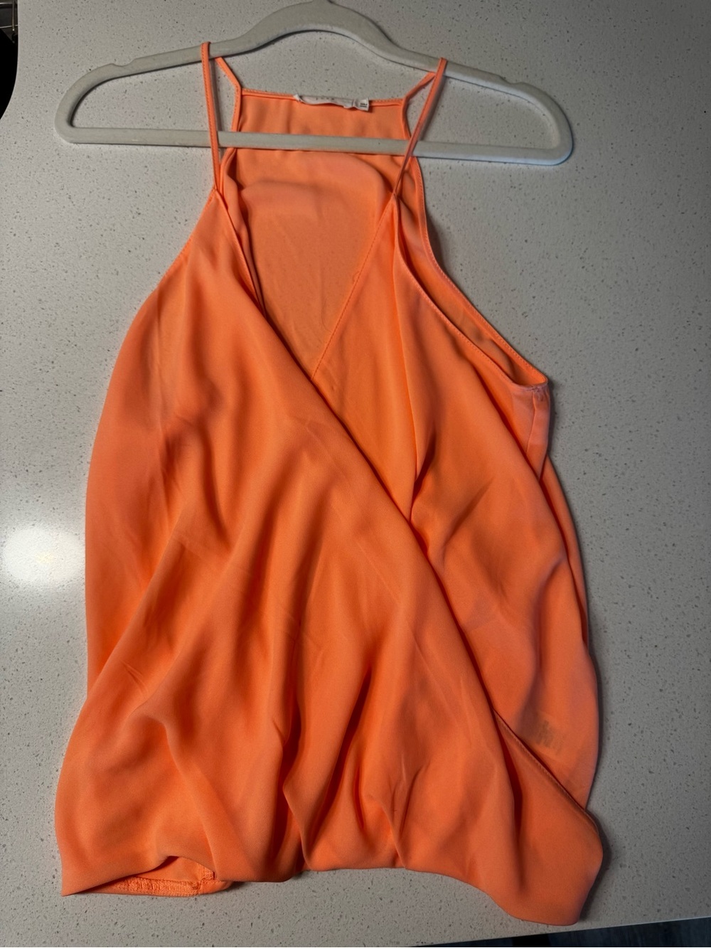 Lush Orange Racerback Top